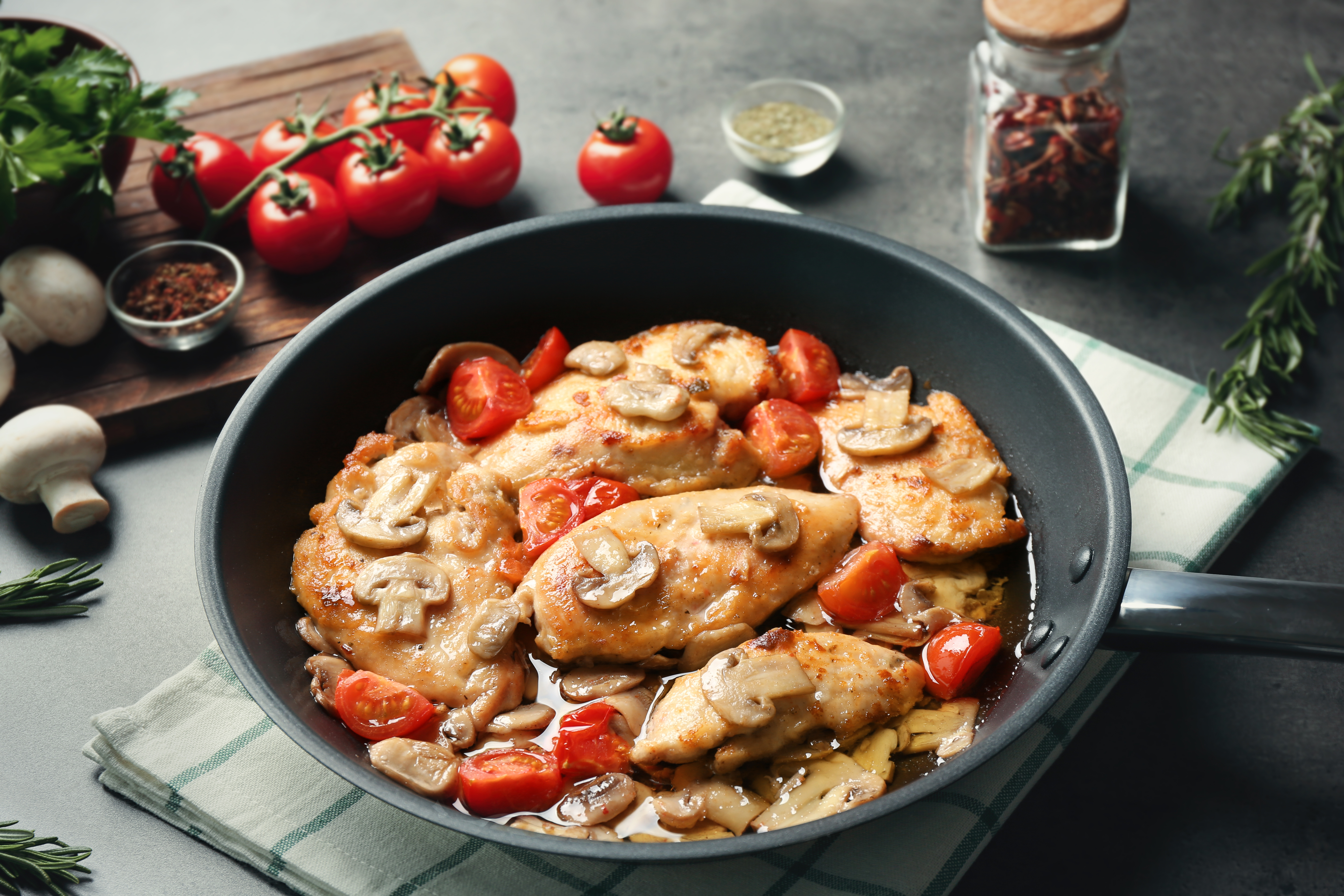 ricette petti di pollo in padella