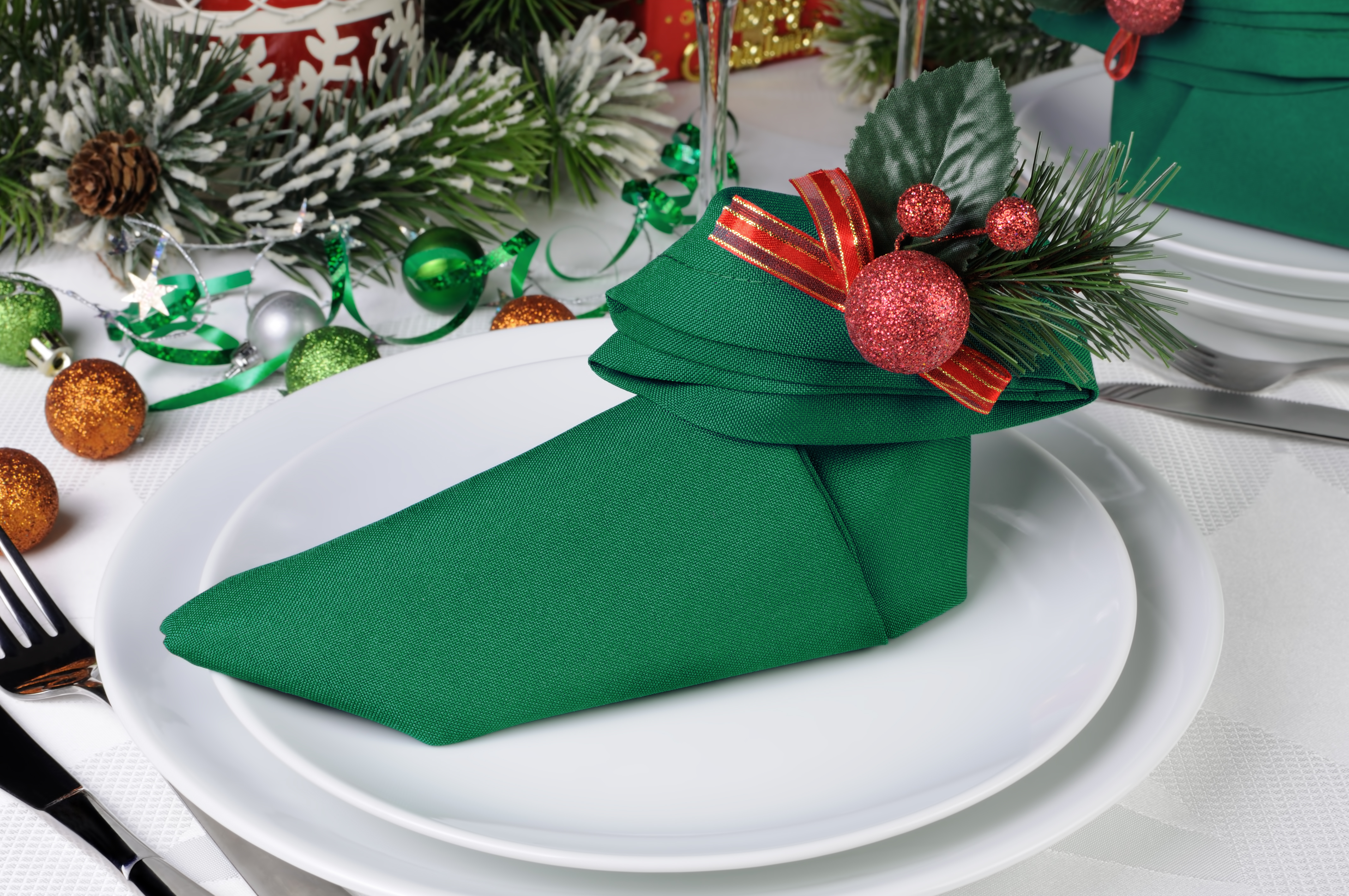 Tovagliolo Natale Stivale Elfo