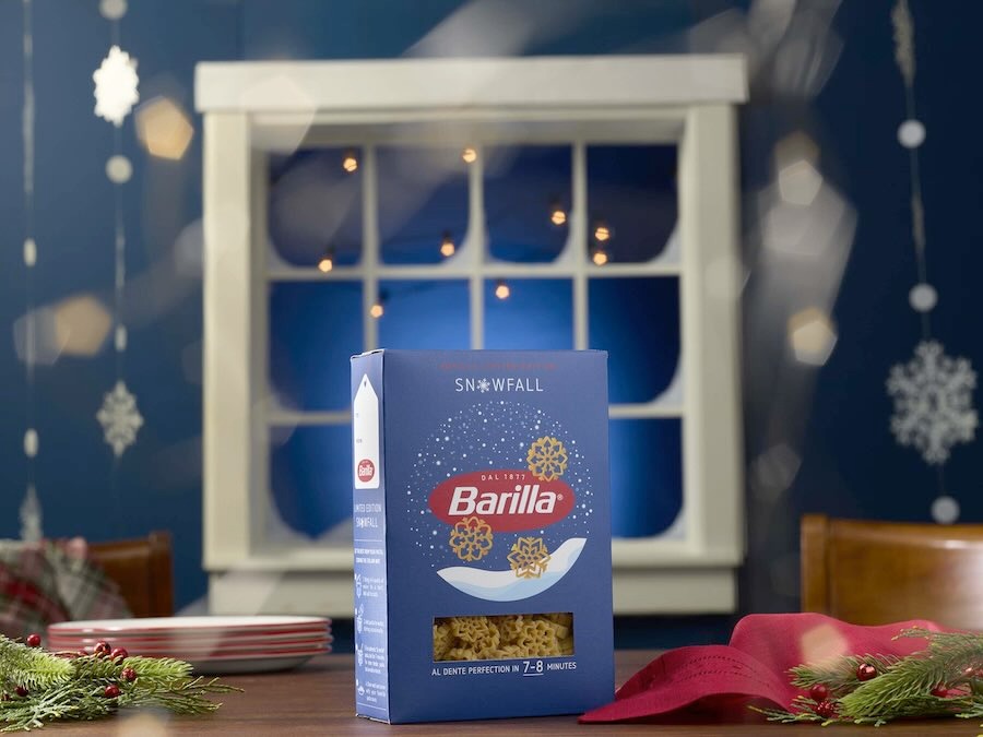 Barilla Pasta Snowfall